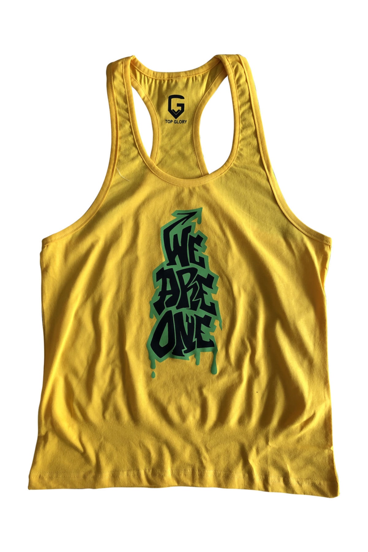TGTT5058 تاپ تانک تی شرت بدن سازی Fitness Gym Tank Top Athlete Athlete 5058 زرد زنانه ایران ریچ کیدز | TOP GLORY