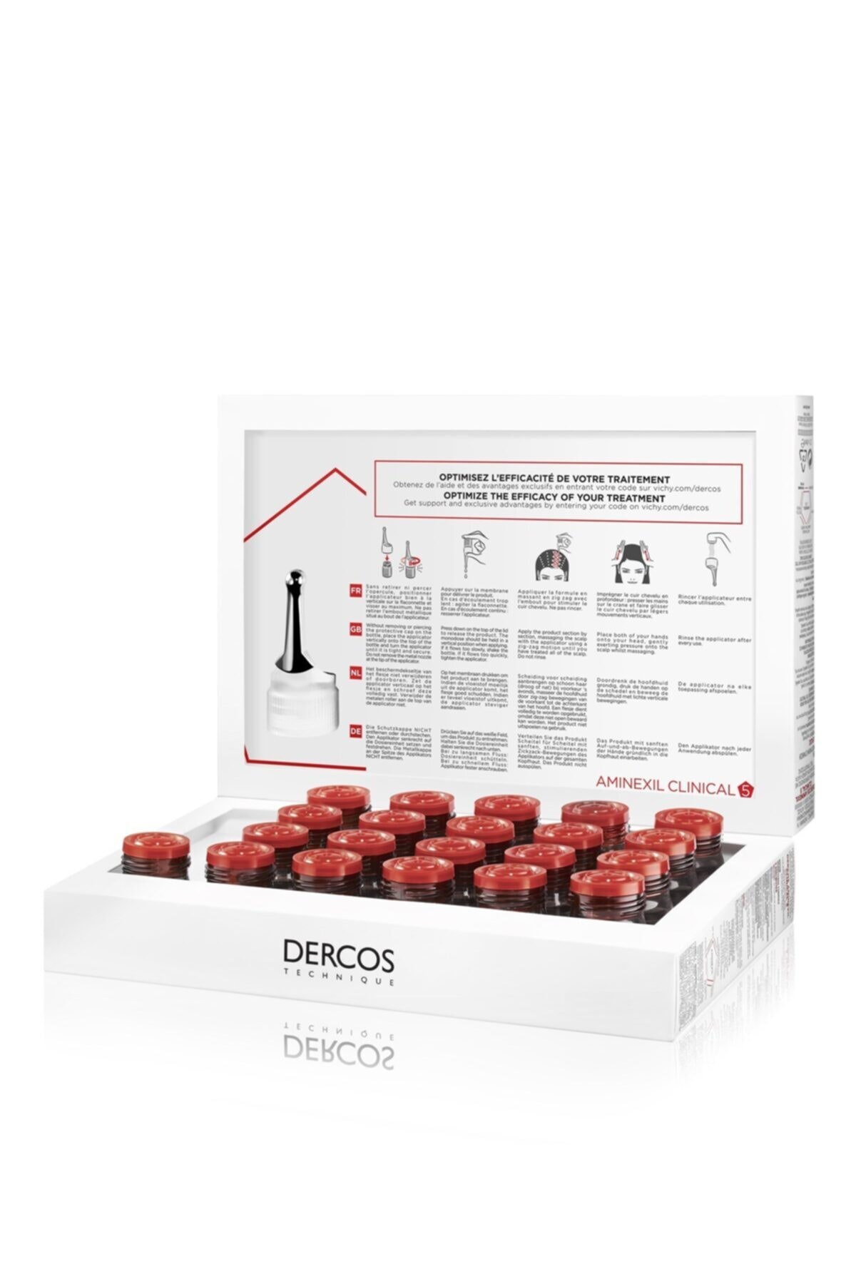 VIC522786DL Dercos آمینکسیل بالینی-5 Woman 21x6ml مردانه|زنانه ایران ریچ کیدز | Vichy