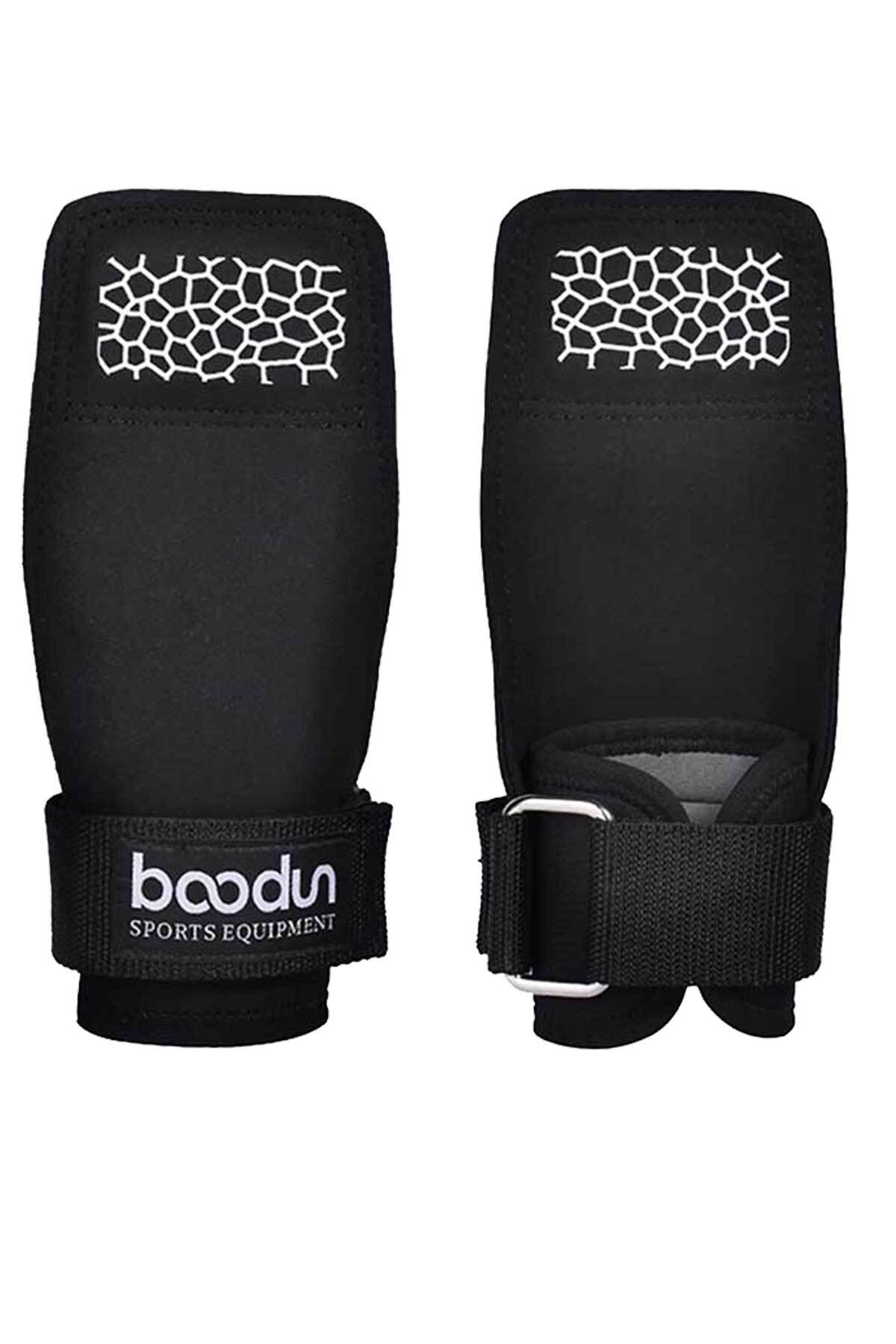 AKS.BOODUN020 دستکش های حرفه ای تناسب اندام و کراس فیت Big Grip Pro Lifting تسمه مشکی مردانه|زنانه ایران ریچ کیدز | Boodun
