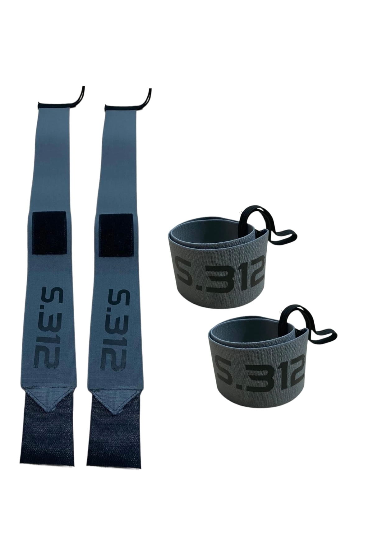 0312-WW002 Wrist Wraps 2 Pack - وزنه برداری، کراس فیت، پاور لیفتینگ مچ بانداژ 50x5 سانتی متر مردانه|زنانه ایران ریچ کیدز | SIFIR312
