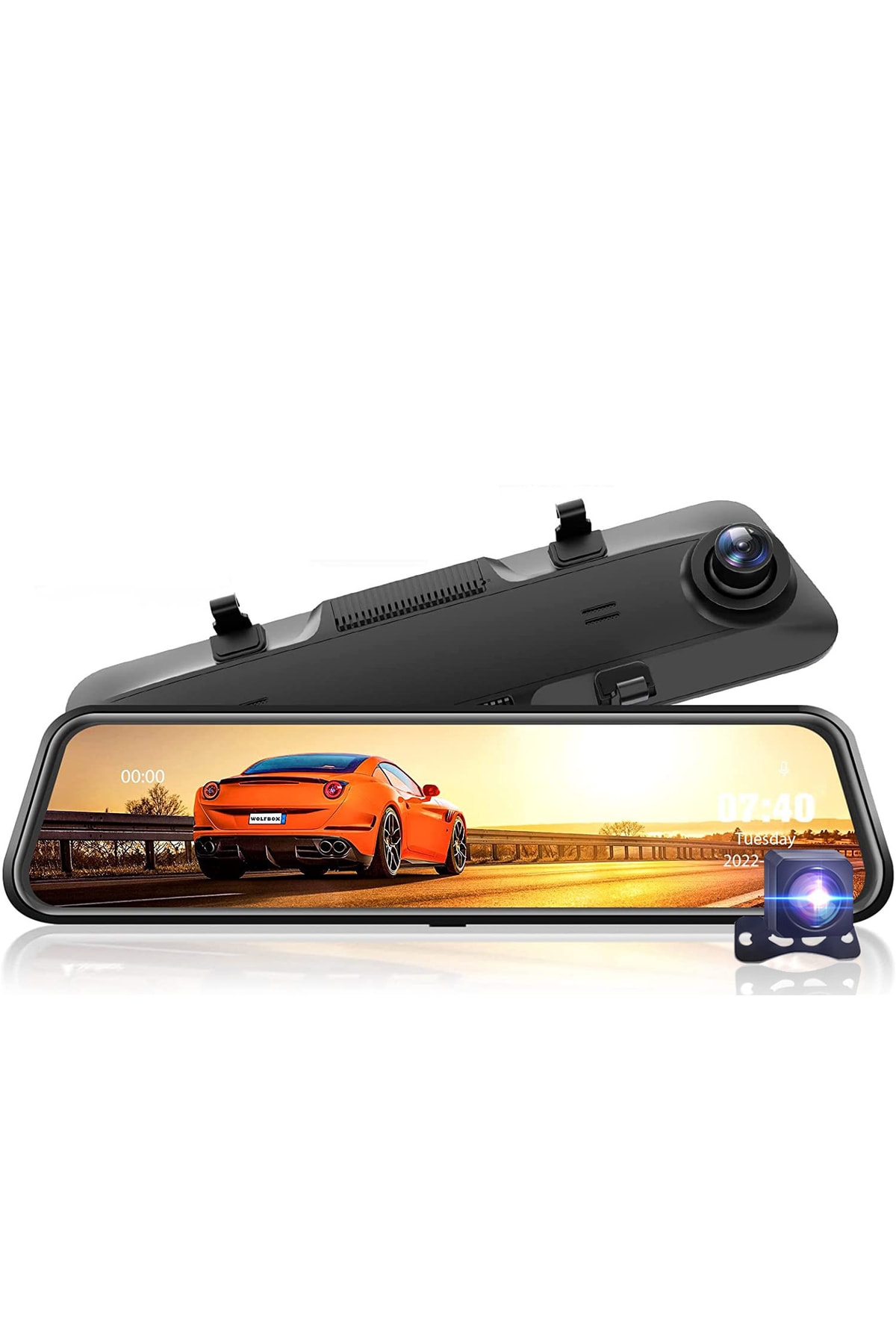 NT924GW-16GB دوربین 4K Ultra HD 2160p Adas GPS Wifi IPS Touch Vehicle با کارت حافظه Nt924gw+16GB  ایران ریچ کیدز | Novatek