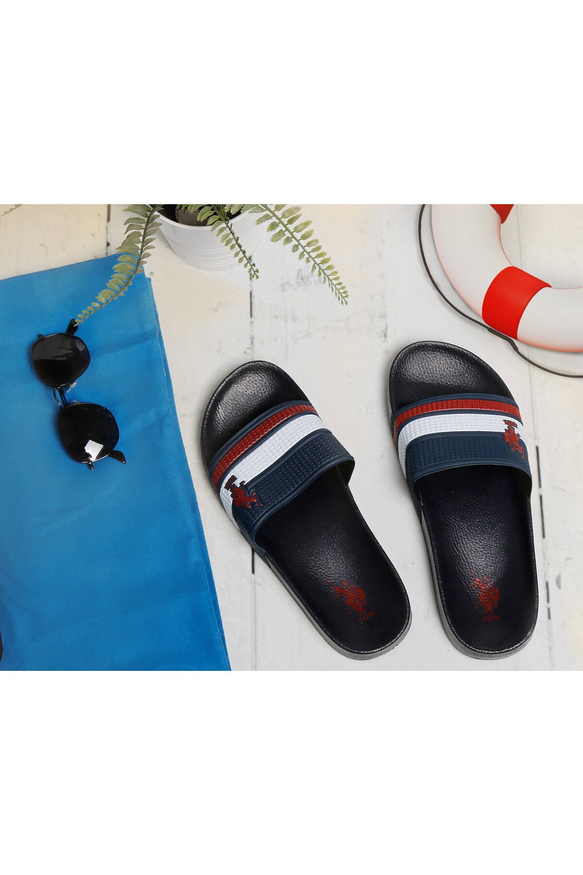 MOLLYM-138 دمپایی مردانه ایران ریچ کیدز | U.S. Polo Assn.