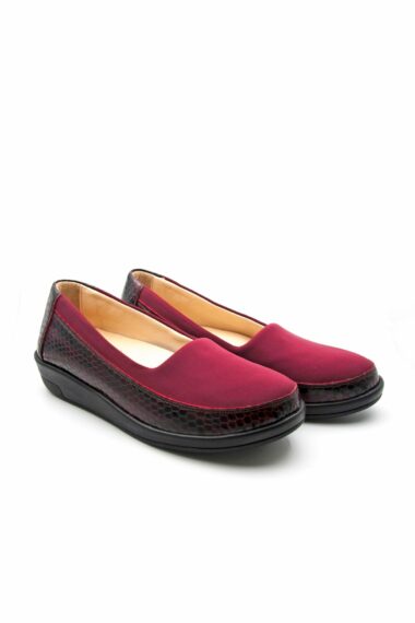 DR.2000 BORDO STREÇ-CROCCO کفش کژوال زنانه ایران ریچ کیدز | Dr.Comfort