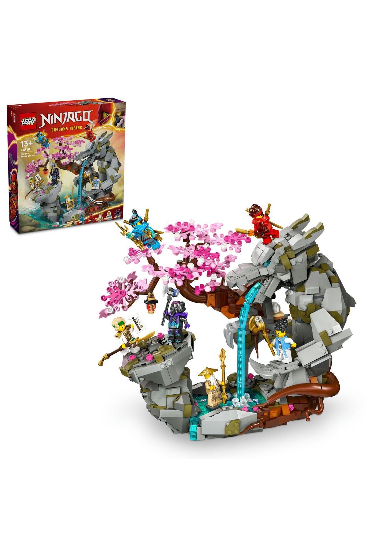 71819 71819 Ninjago Dragon Stone Temple 1212 Pieces Age 13  ایران ریچ کیدز | LEGO