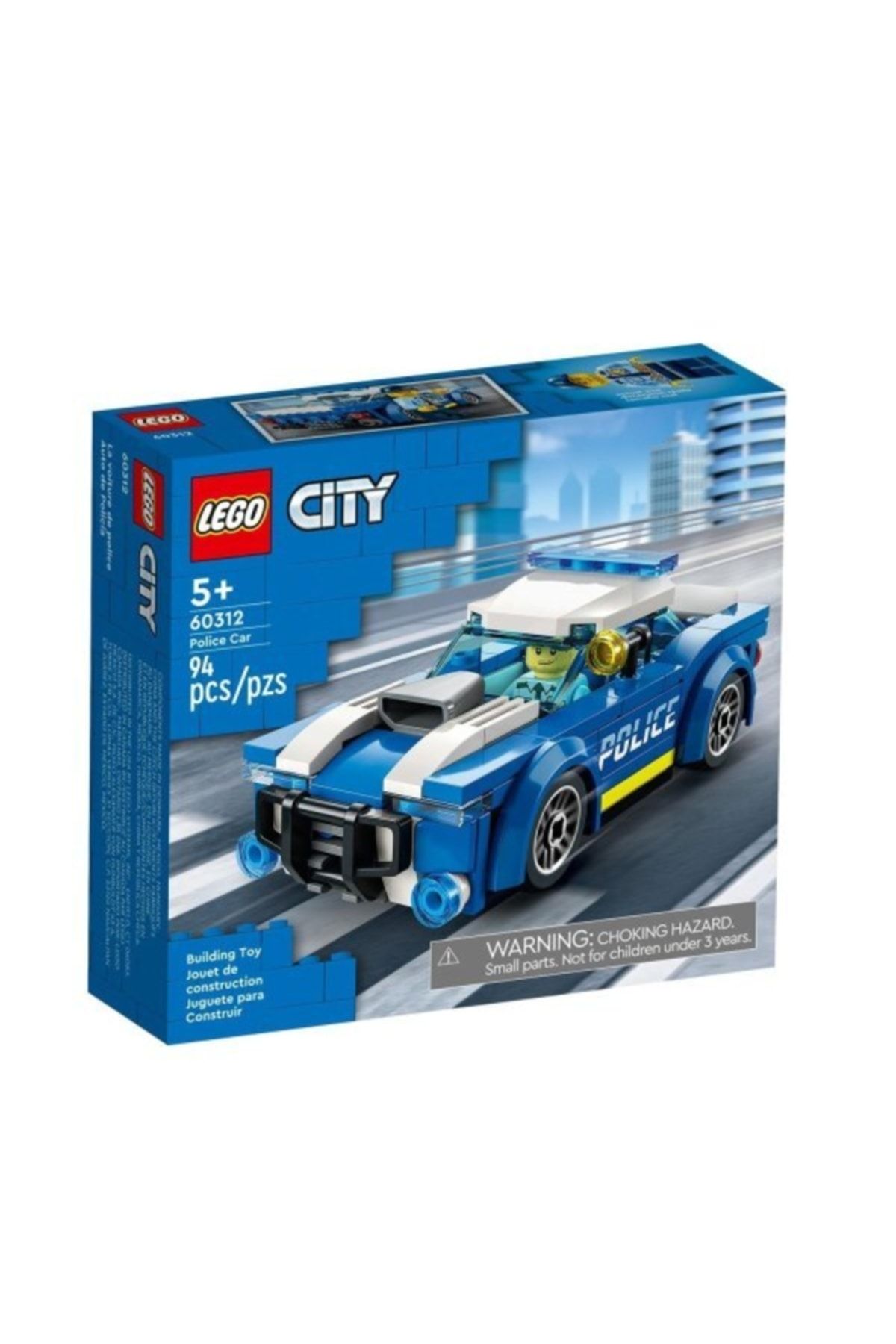 BGA-027C.60312 مجموعه لگو ماشین پلیس شهر - 94 عدد  ایران ریچ کیدز | LEGO