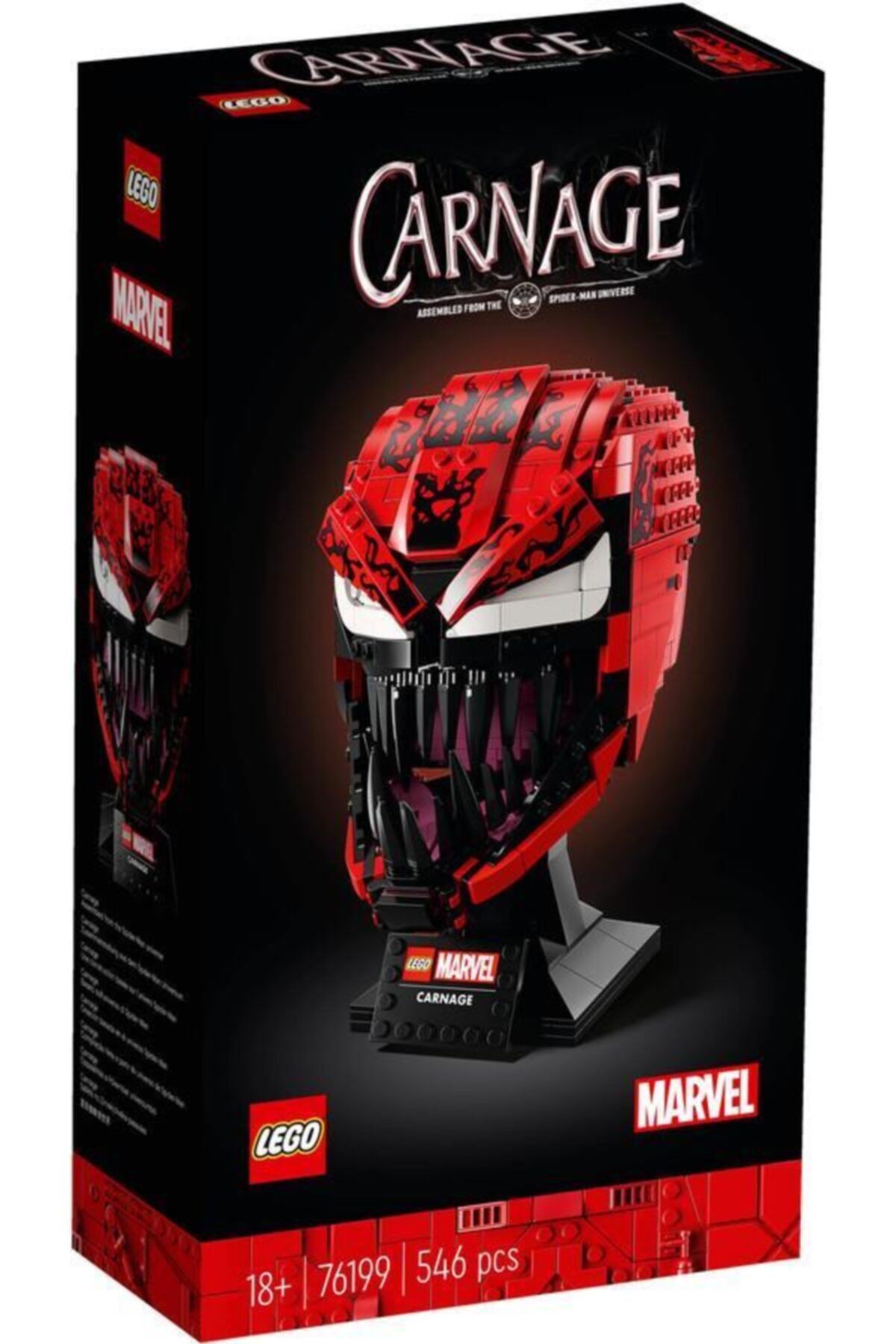 HBLEGO76199 Marvel Spider-Man Spiderman Carnage 76199 Helmet Bust Toys  ایران ریچ کیدز | LEGO