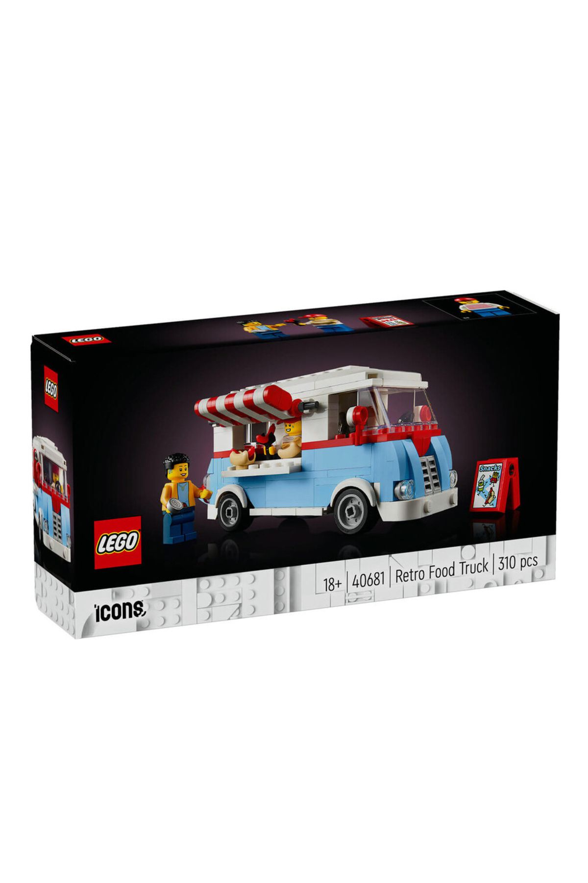 40681 آیکون های رترو فود ون 40681  ایران ریچ کیدز | LEGO