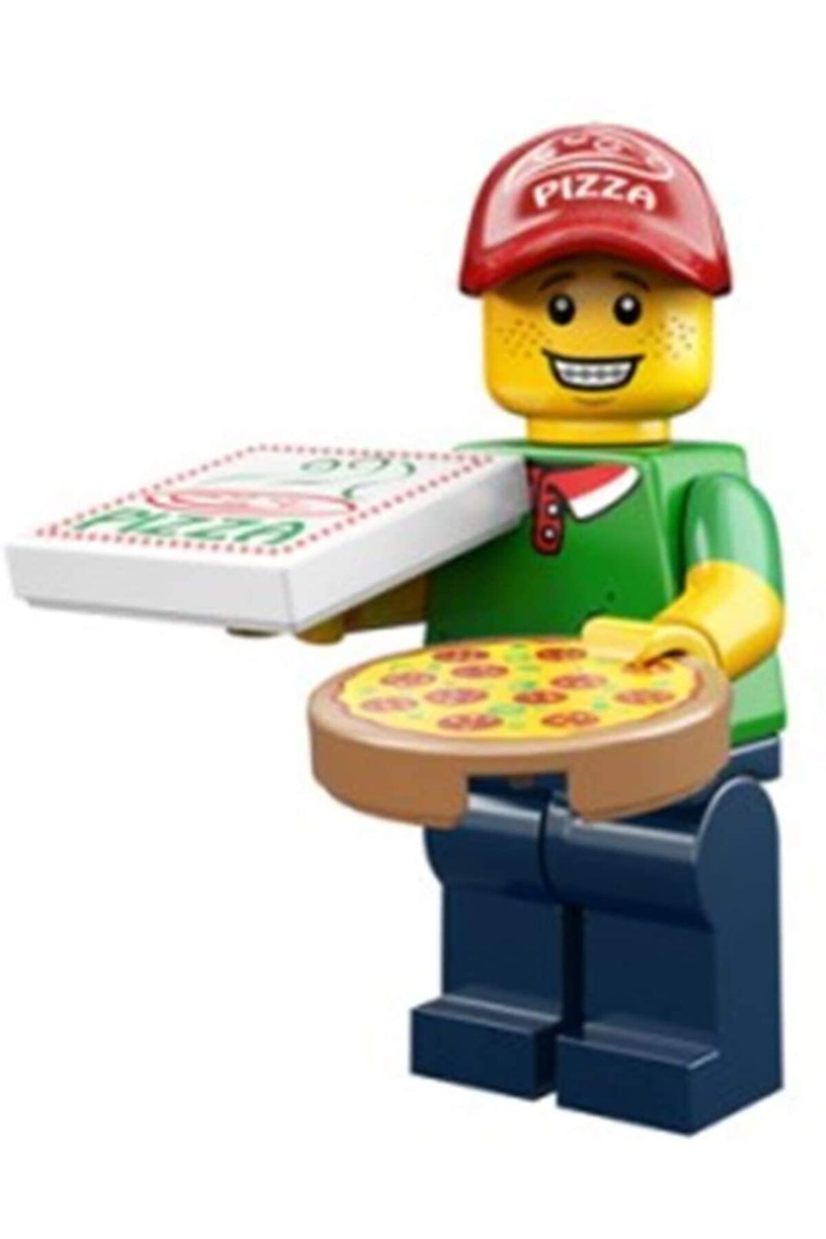 legoseri12_11 Minifigure - Series 12 - 71007 - Pizza Delivery Man  ایران ریچ کیدز | LEGO