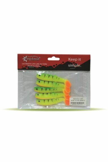 kb3569 3569 Style Soft 8cm سیلیکون سی باس 5 بسته طعمه مصنوعی 2  ایران ریچ کیدز | CAPTAIN
