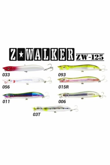 ZW125F Z-walker 125mm 18gr سرفیس مدل Fish 033 Red Head  ایران ریچ کیدز | Fujin