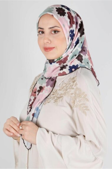 23KESR008214 روسری ارگانیک طرح دیزی 8214  ایران ریچ کیدز | Alvina