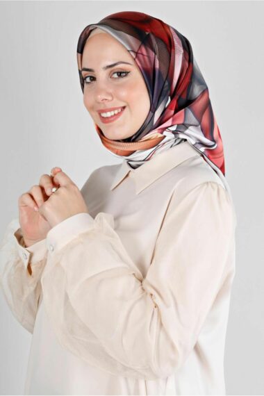 23KESR008202 روسری دیجیتال ALVİNA 8202  ایران ریچ کیدز | Alvina