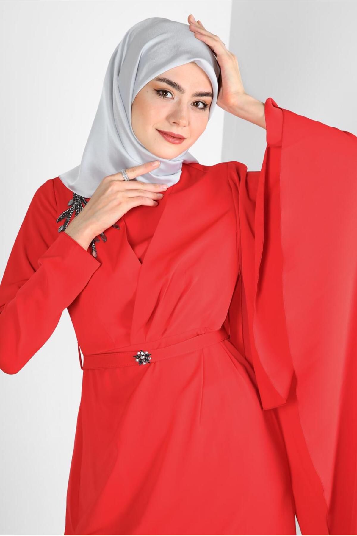 23KES0008220 روسری ساده ALVİNA 8220  ایران ریچ کیدز | Alvina