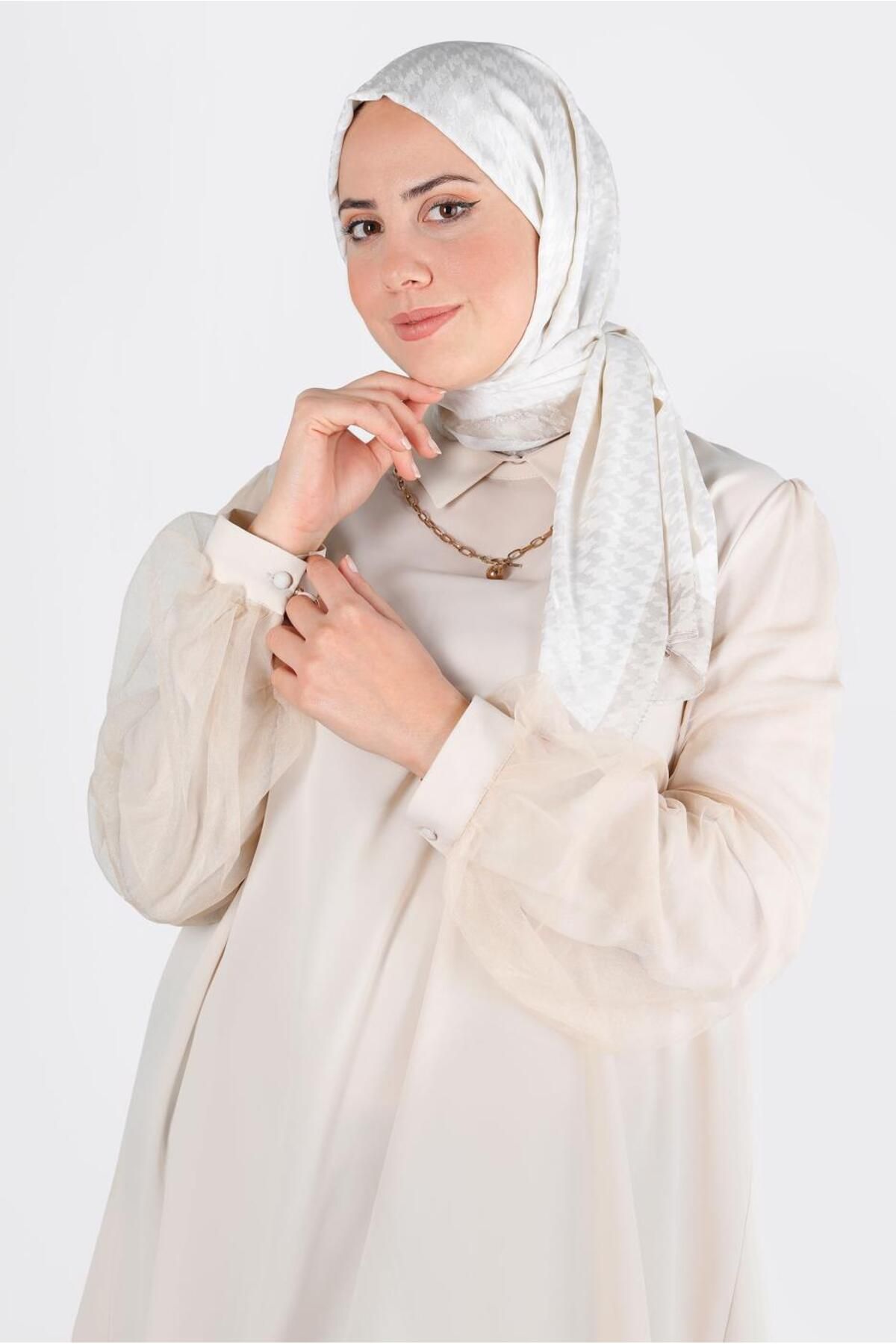 22YSAL008143 شال طرح دار هوسل 8143 زنانه ایران ریچ کیدز | Alvina