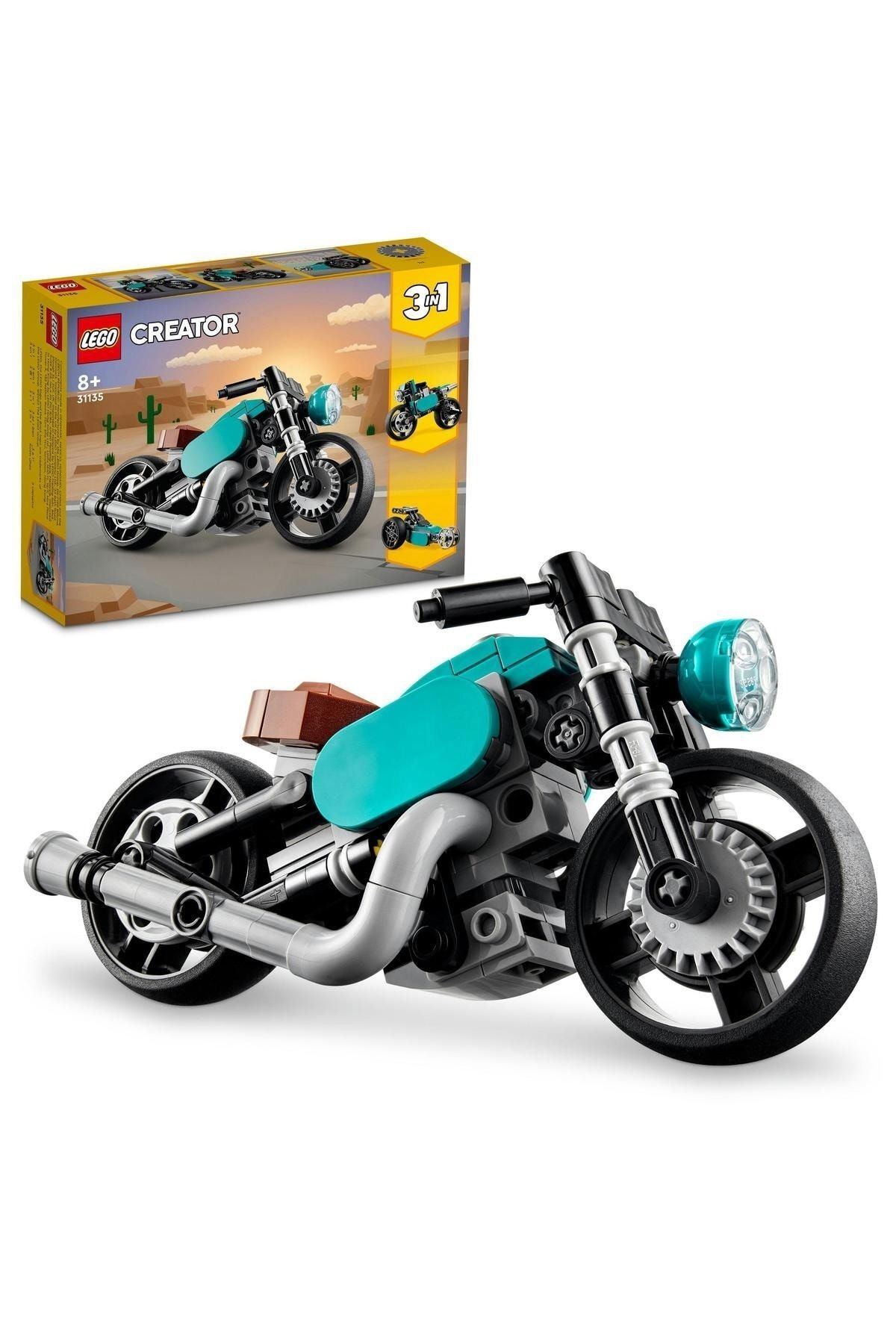 31135 ® Creator Classic Motorcycle 31135 - ست ساختمان اسباب بازی برای کودکان 8 سال به بالا (128 قطعه)  ایران ریچ کیدز | LEGO