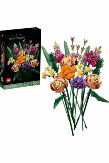 RS-L-10280 ® ICONS Flower Bouquet 10280 - مجموعه ساختمانی تزئینی کلکسیونی برای بزرگسالان (756 قطعه)  ایران ریچ کیدز | LEGO