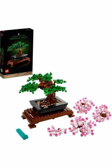 RS-L-10281 ® ICONS Bonsai Tree 10281 - مجموعه ساختمانی تزئینی کلکسیونی برای بزرگسالان (878 قطعه)  ایران ریچ کیدز | LEGO