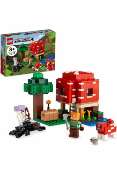 RS-L-21179 ® Minecraft® Mushroom House 21179 ست ساختمانی (272 قطعه)  ایران ریچ کیدز | LEGO