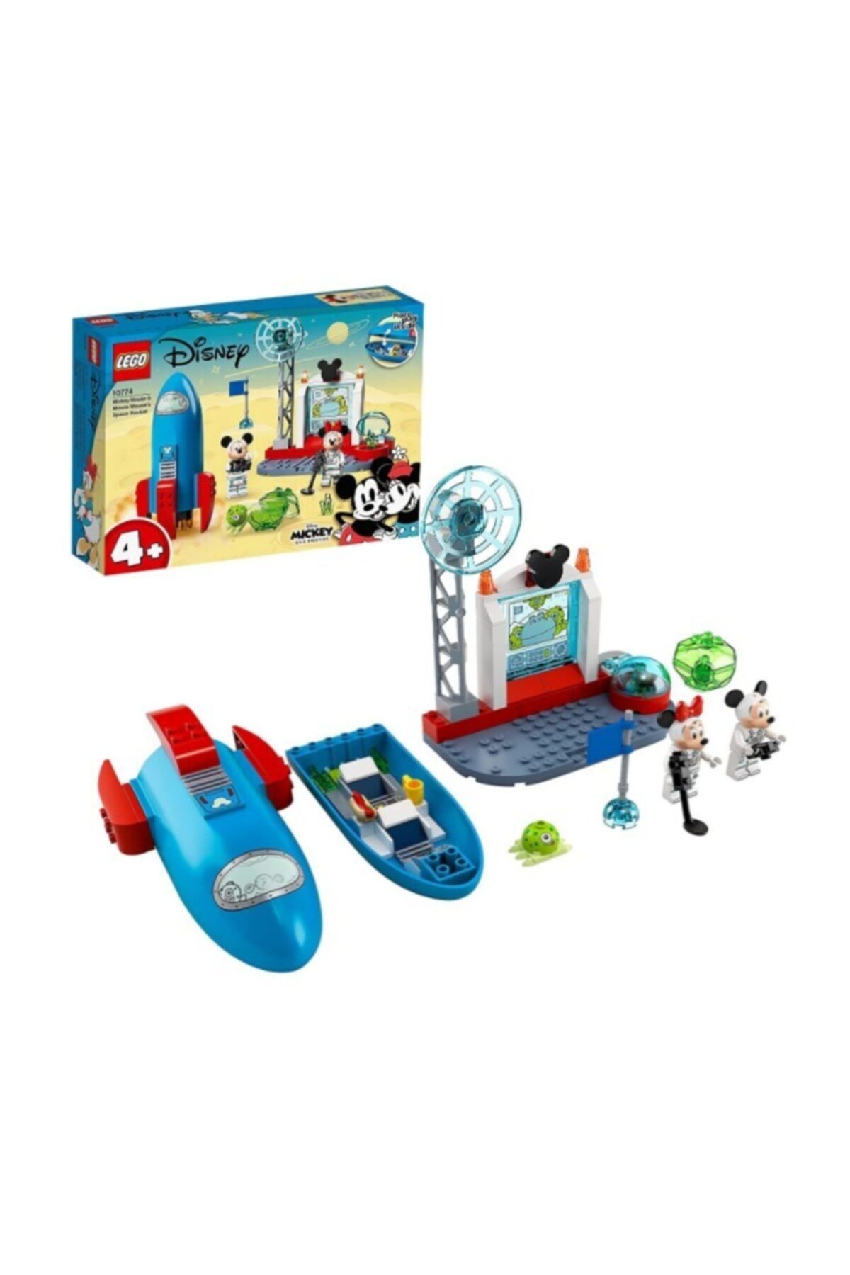 5702016913149 Disney Mickey and Friends Mickey Mouse and Minnie Mouse's Space Rocket 10774 Construction set (88 Pieces)  ایران ریچ کیدز | LEGO