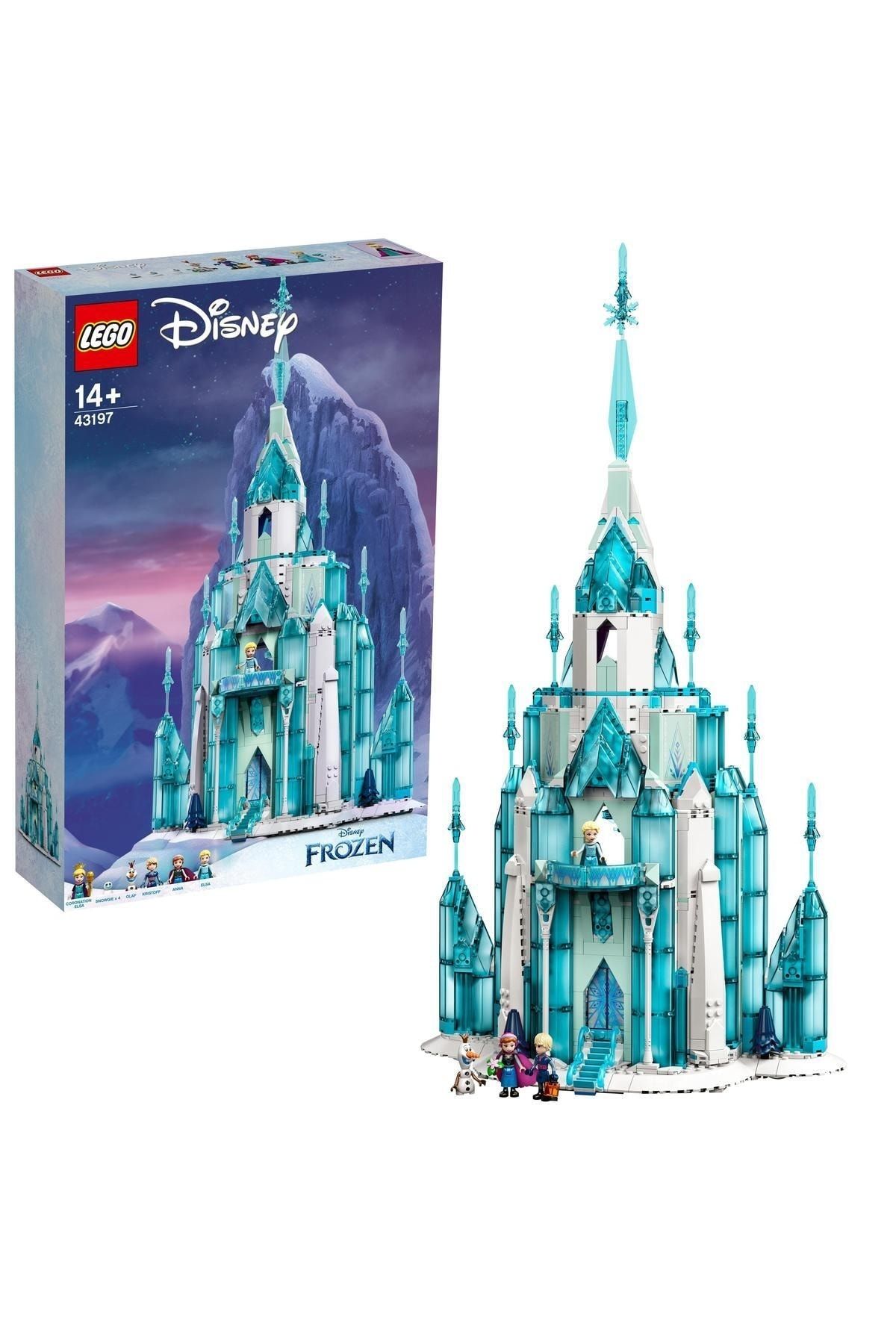 5702016917239 Disney Ice Castle 43197 - مجموعه ساختمانی خلاقانه اسباب بازی برای بچه هایی که عاشق شاهزاده خانم ها هستند (1709 قطعه)  ایران ریچ کیدز | LEGO