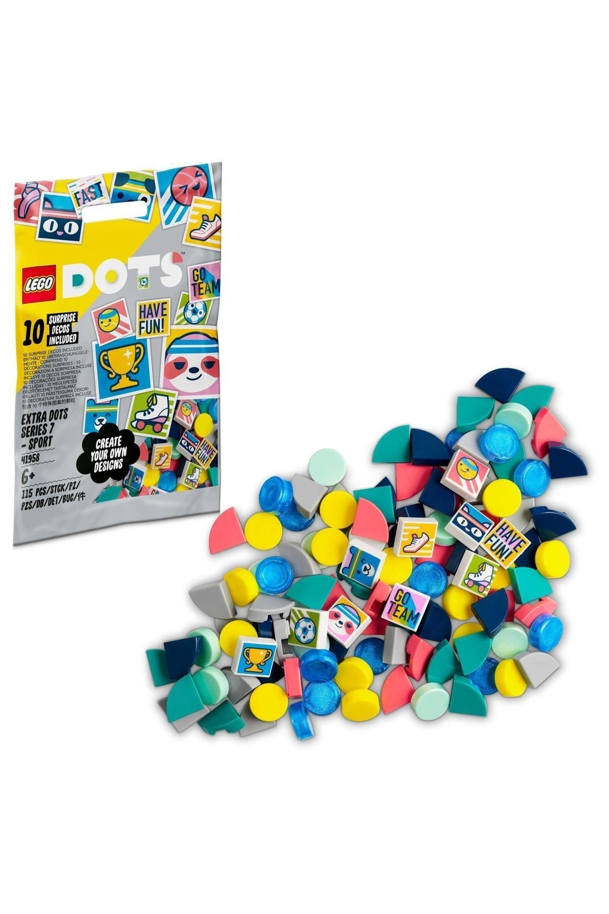 41958 DOTS Extra DOTS Series 7 – SPORTS 41958 - ست دکوراسیون DIY با لوازم جانبی (115 عدد)  ایران ریچ کیدز | LEGO