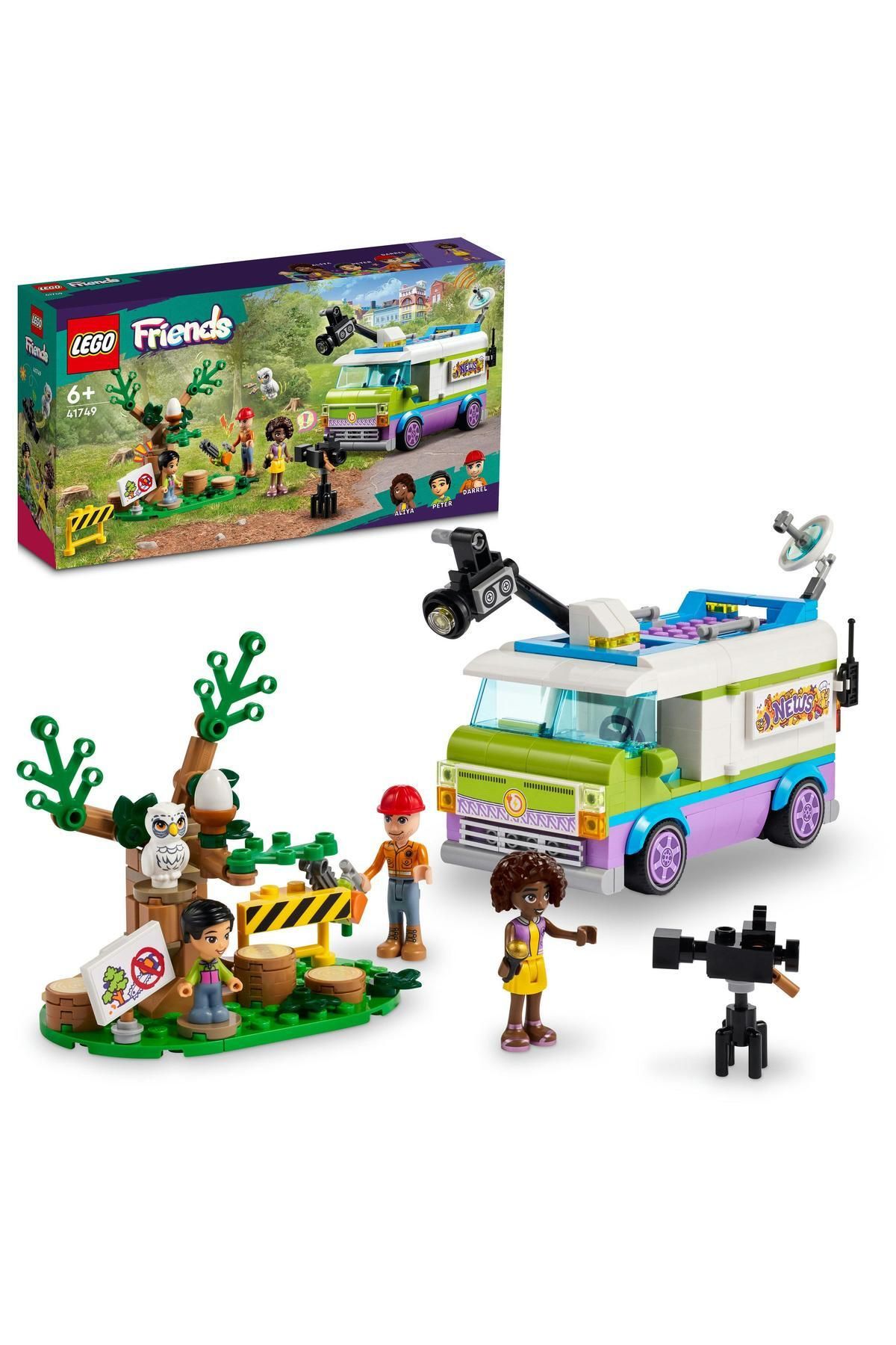 41749 Friends Live Broadcast Vehicle 41749 Toy Construction Set (446 PIECES)  ایران ریچ کیدز | LEGO