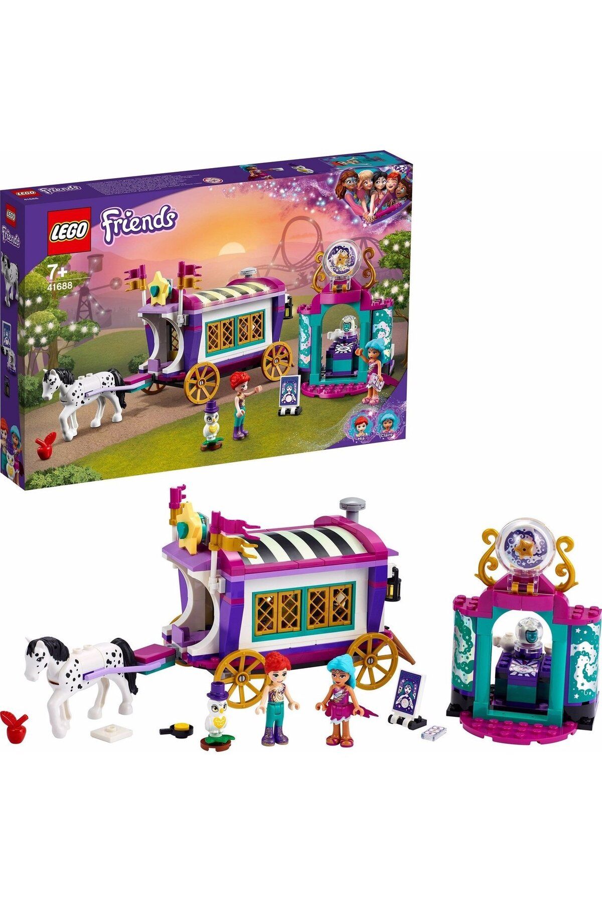 RS-L-41688 Friends Magic Caravan 41688 - ست ساختمان اسباب بازی کاروان جادویی (348 عدد)  ایران ریچ کیدز | LEGO