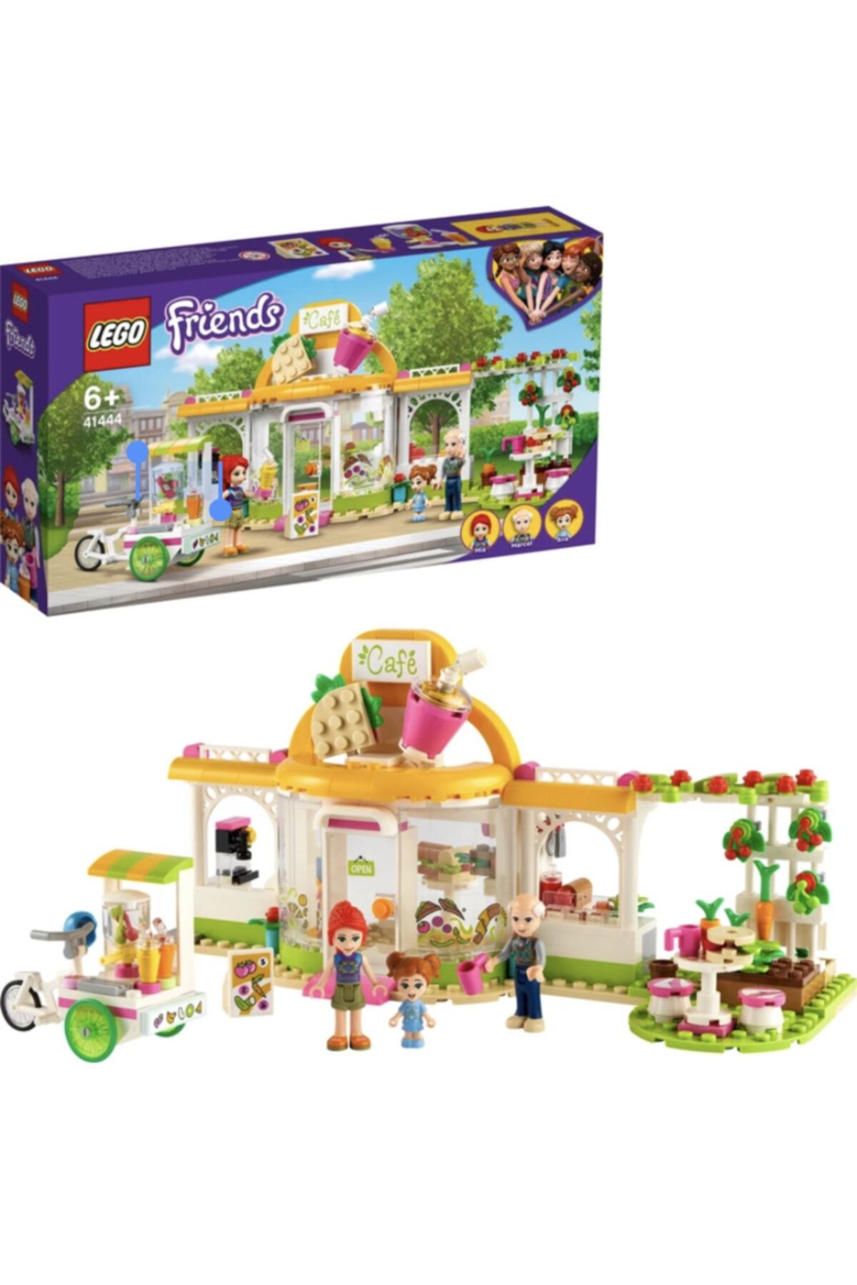 S24555 Friends Heartlake City Organic Cafe 41444 Construction Set Modern Life Set Includes Mia (314 Pieces)  ایران ریچ کیدز | LEGO