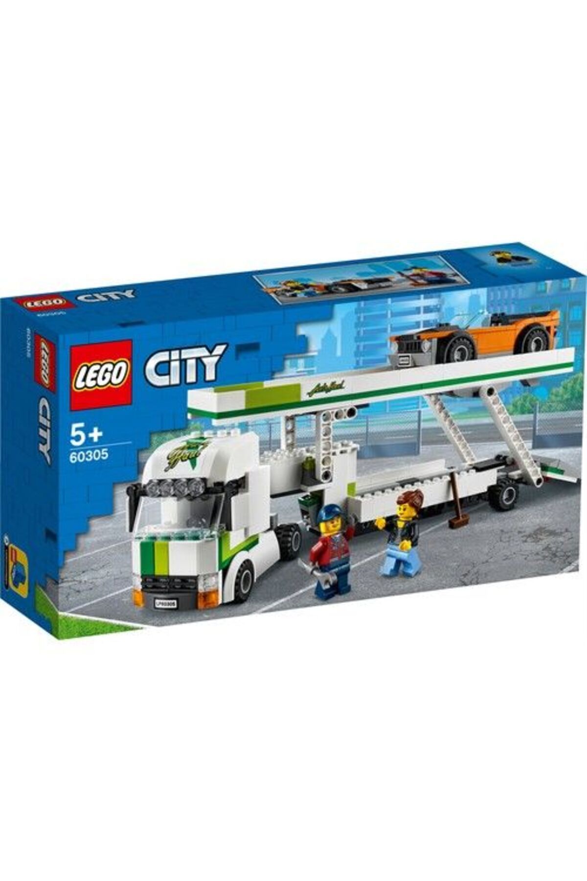 RS-L-60305 حمل و نقل ماشین شهر 60305  ایران ریچ کیدز | LEGO