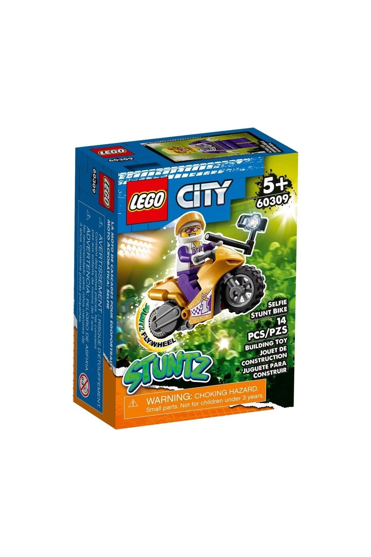 RS-L-60309 دوچرخه شیرین کاری سلفی City 60309  ایران ریچ کیدز | LEGO