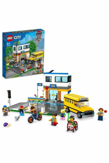 RS-L-60329 مجموعه ساخت و ساز شهر مدرسه روز 60329 (433 قطعه)  ایران ریچ کیدز | LEGO