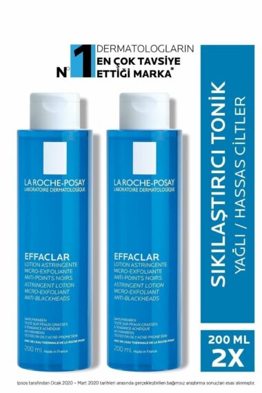 Effaclar Tonik . تونیک تنگ کننده منافذ پوست مستعد آکنه 2×200 میلی لیتر  ایران ریچ کیدز | La Roche Posay