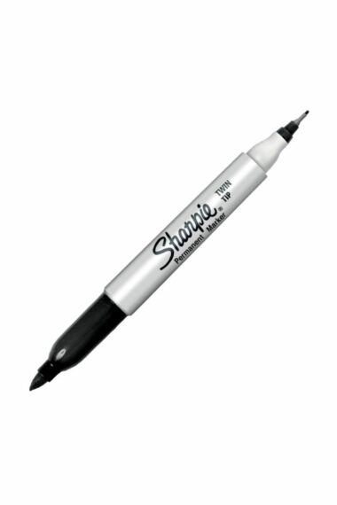 Sharpie Twin Çift Uçlu قلم مارکر دائمی دوقلو مشکی S0811100 / مردانه|زنانه ایران ریچ کیدز | Sharpie