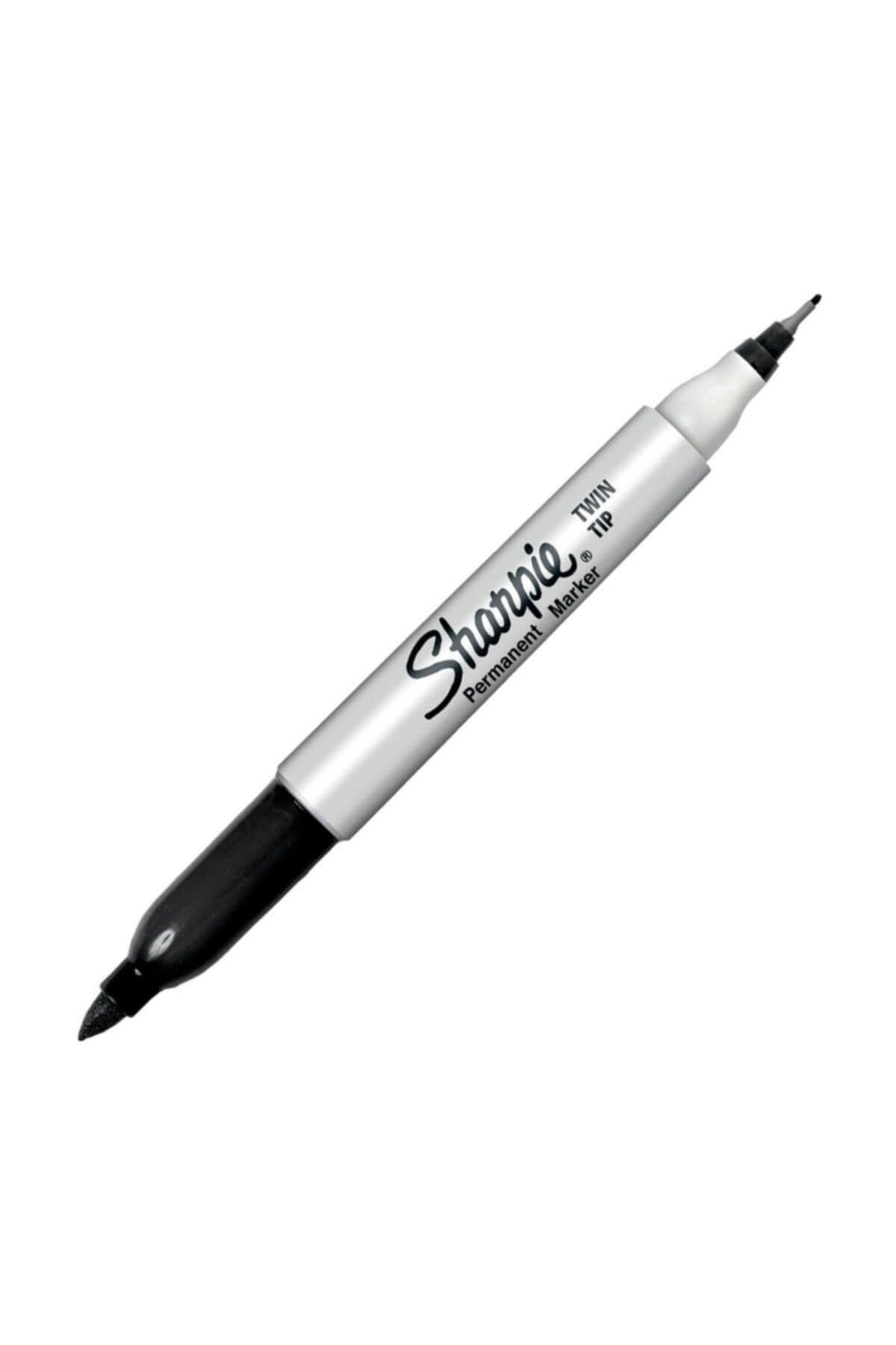 Sharpie Twin Çift Uçlu قلم مارکر دائمی دوقلو مشکی S0811100 / مردانه|زنانه ایران ریچ کیدز | Sharpie