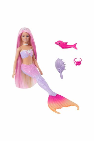 T000HRP97 عروسک پری دریایی تغییر رنگ HRP97 دخترانه ایران ریچ کیدز | Barbie