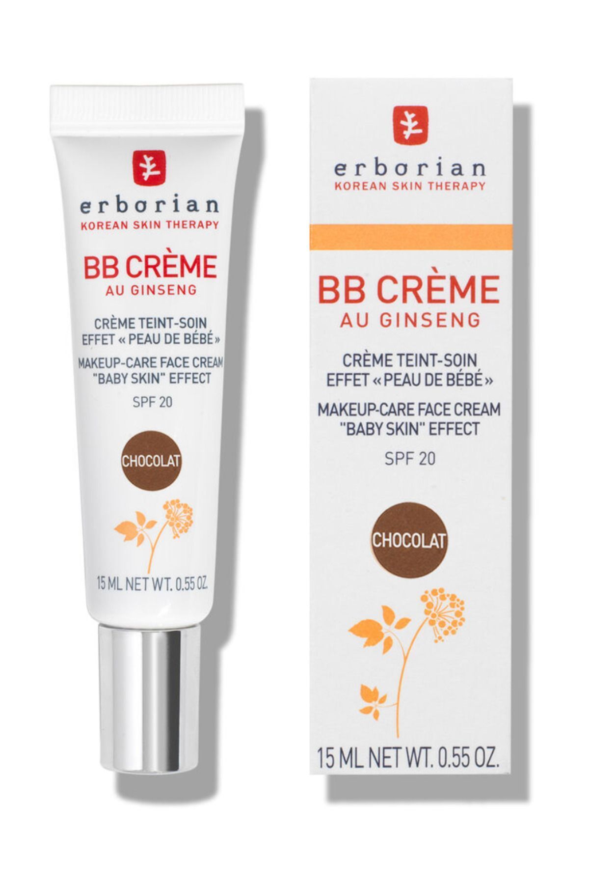 ERBN05 BB Crème Au Ginseng - Baby Skin Effect Face CreamSPF20+ 15 ml/BB CC کرم  ایران ریچ کیدز | erborian