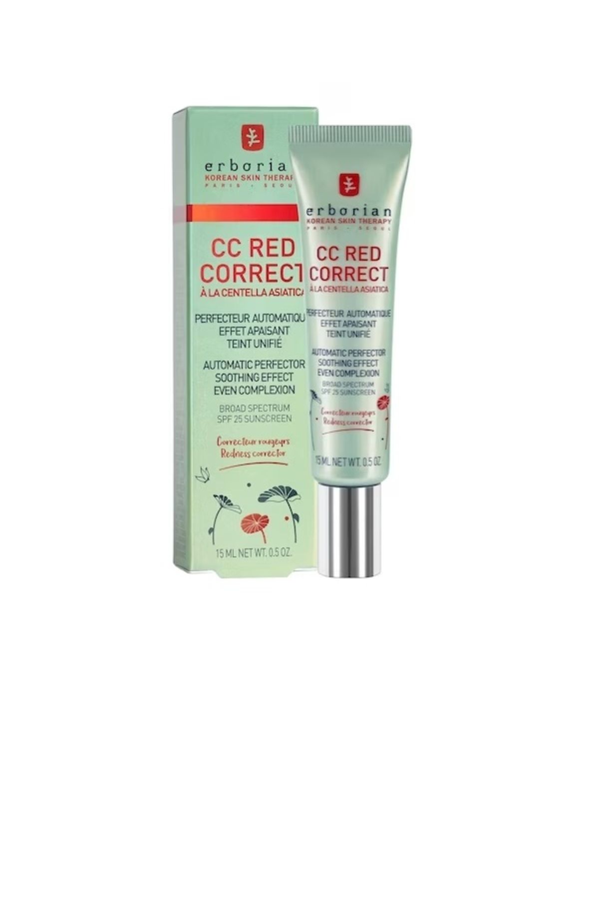 yvz252342 CC Red Correct - Balancing CC Cream/BB CC کرم  ایران ریچ کیدز | erborian