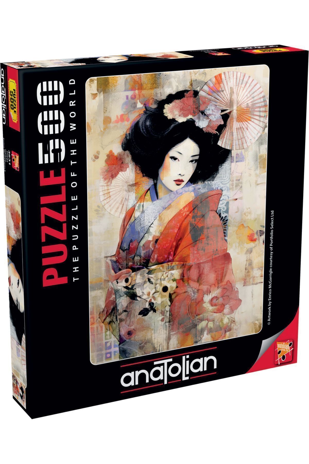 ANA.3631 پازل 500 تکه / گیشا - کد:3631  ایران ریچ کیدز | Anatolian Puzzle
