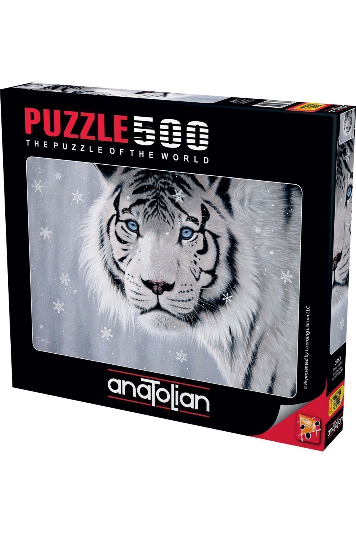 ANT3613 پازل 500 تکه / ببر سفید - کد:3613  ایران ریچ کیدز | Anatolian Puzzle