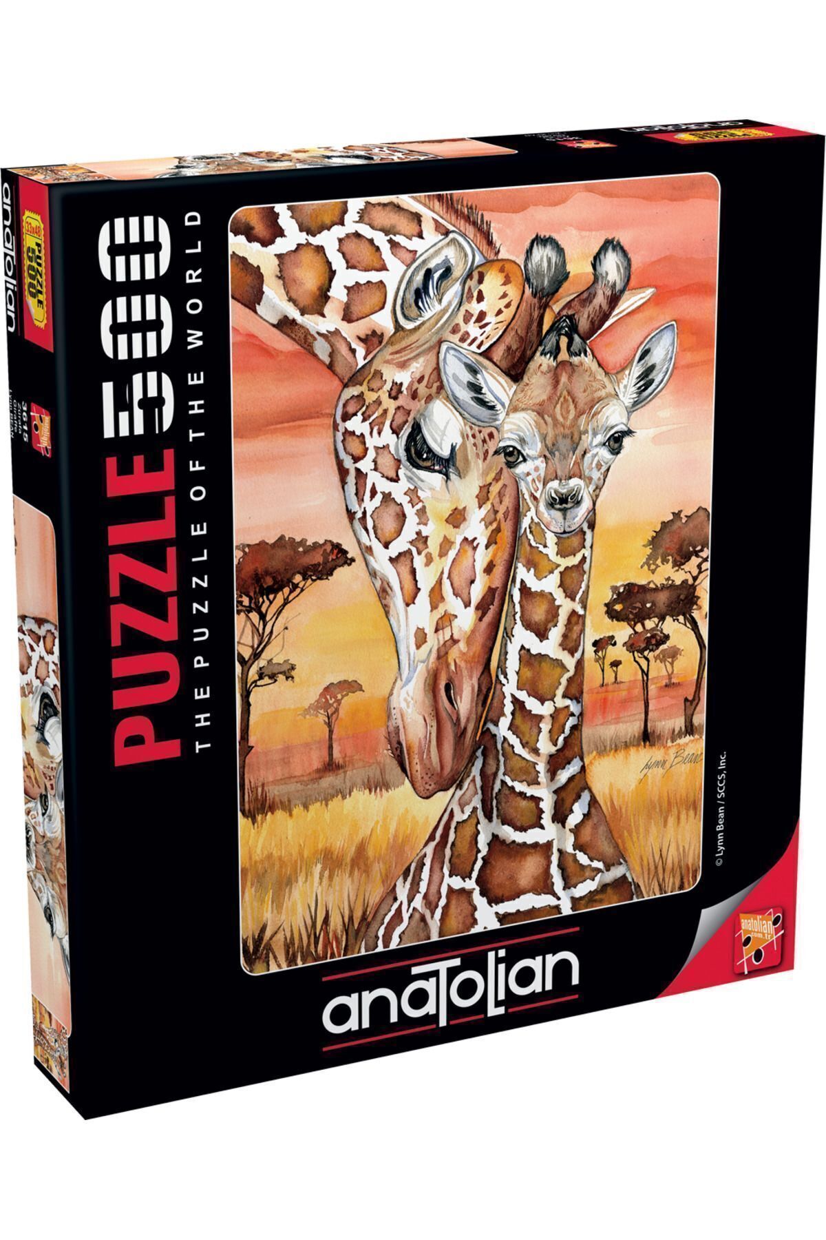 ANT3615 پازل 500 تکه / زرافه - کد:3615  ایران ریچ کیدز | Anatolian Puzzle