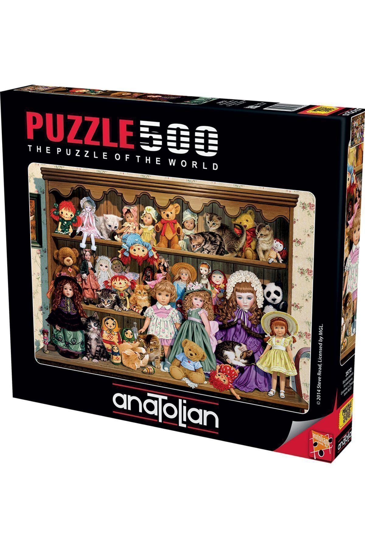 PUZZLE-3572 پازل 500 تکه / مجموعه مادربزرگ من - کد:3572  ایران ریچ کیدز | Anatolian Puzzle