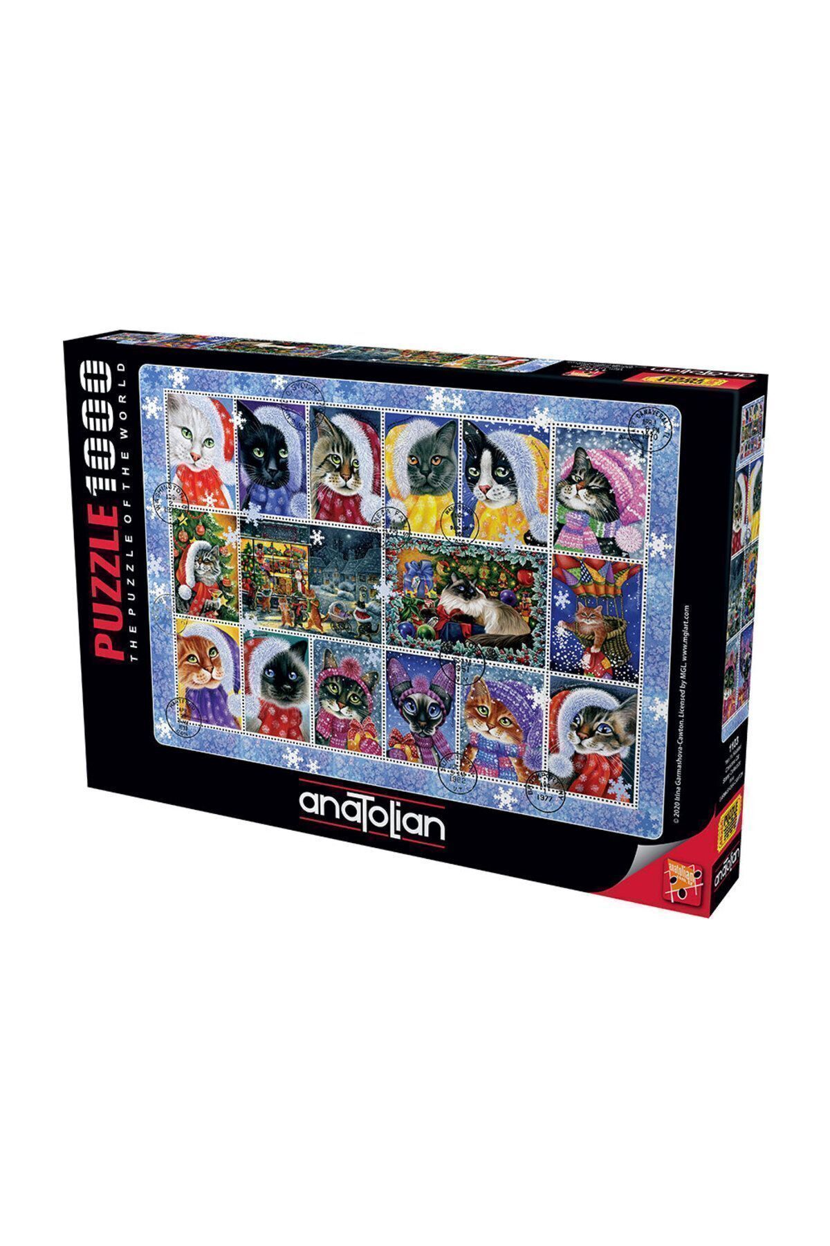 TYC00293740430 1000 قطعه گربه های سال نو 1103  ایران ریچ کیدز | Anatolian Puzzle