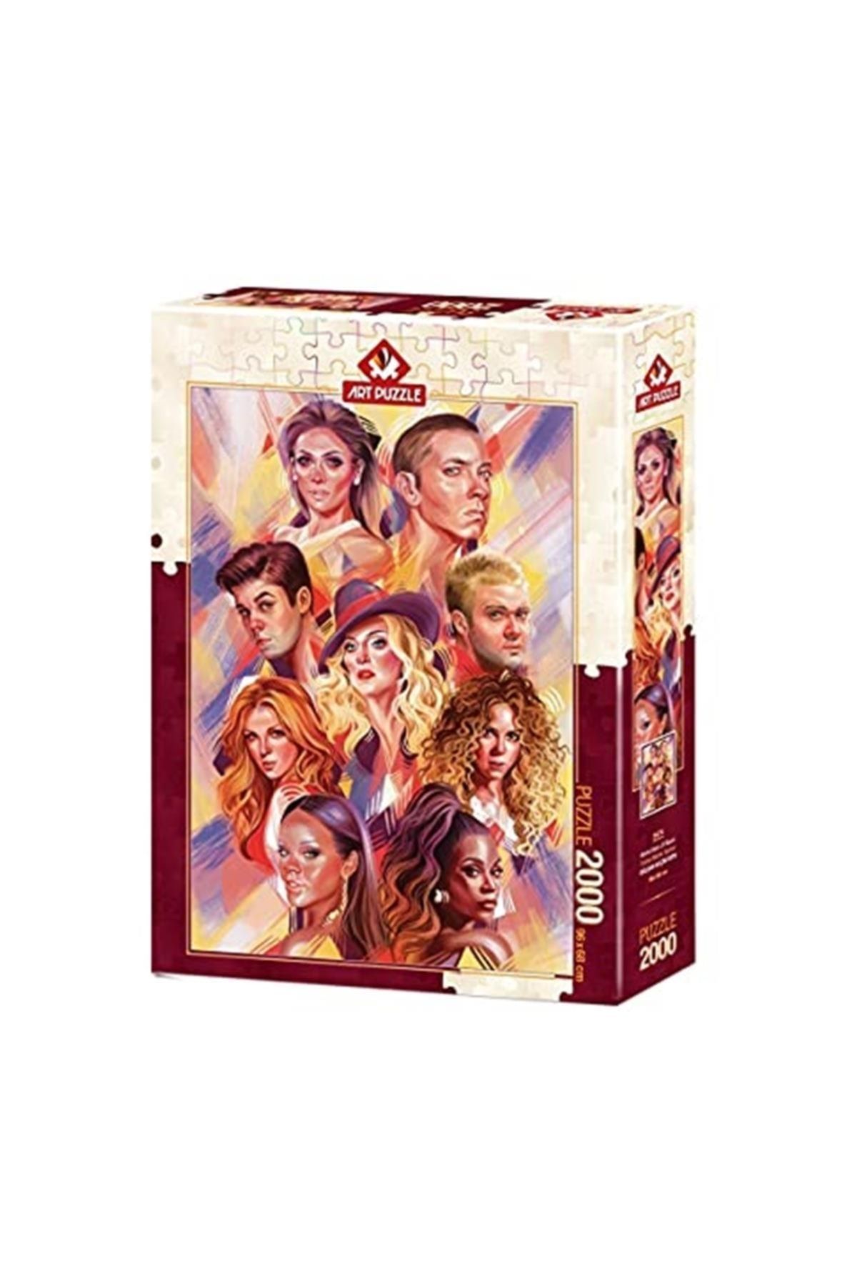 T01004474 برند: World Music Stars - 2000 Pieces دسته: پازل و اره منبت کاری اره مویی کودکان  ایران ریچ کیدز | Art Puzzle