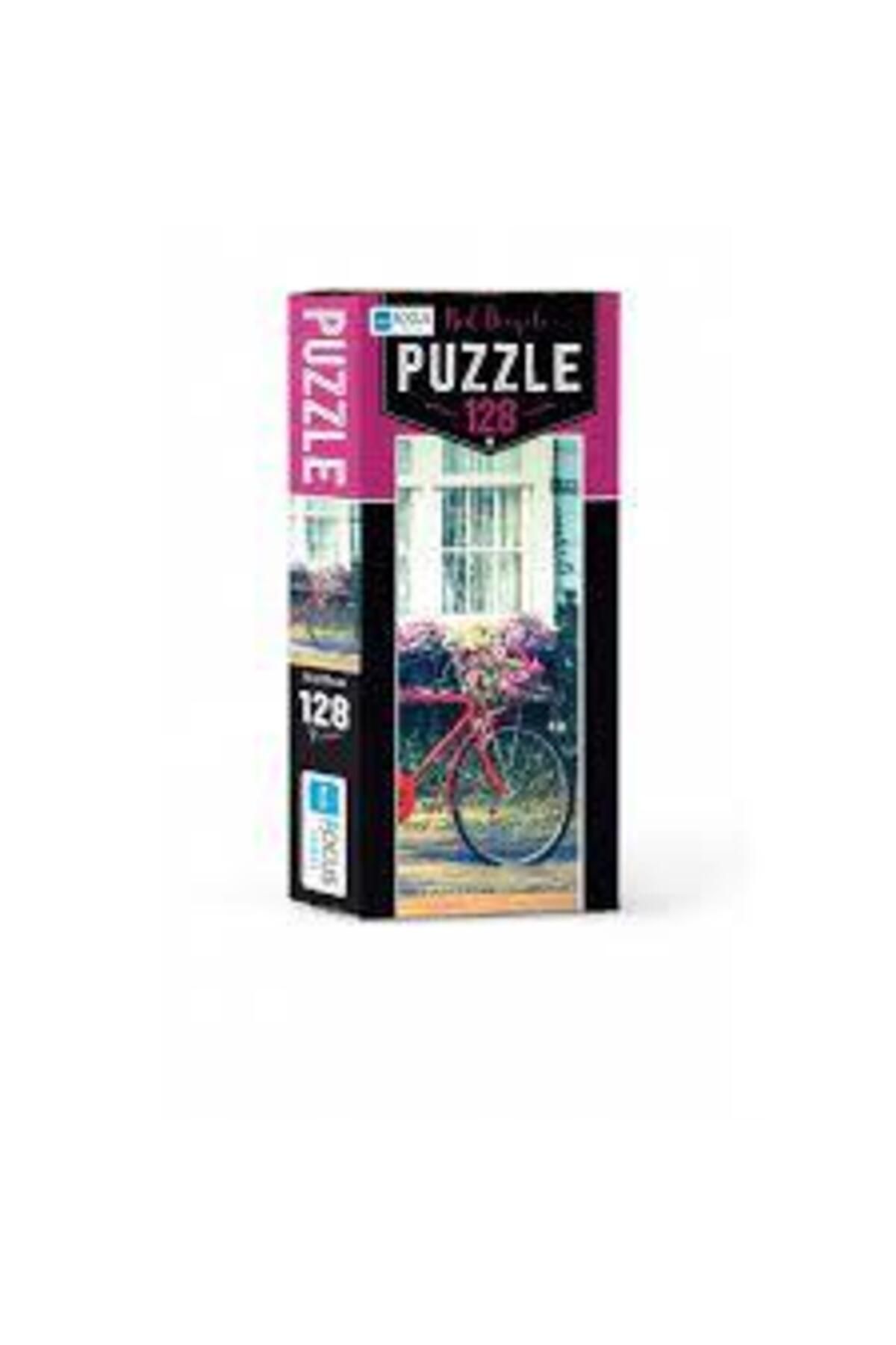 BF201 پازل دوچرخه قرمز 128 تکه  ایران ریچ کیدز | Blue Focus