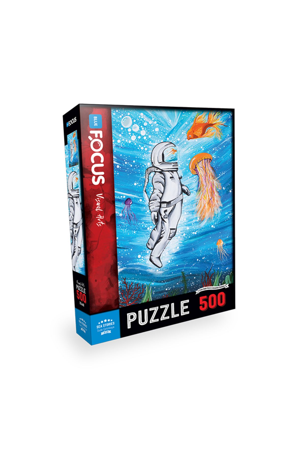 BF338 پازل 500 تکه - داستان های دریایی (SEA STORIES)  ایران ریچ کیدز | Blue Focus