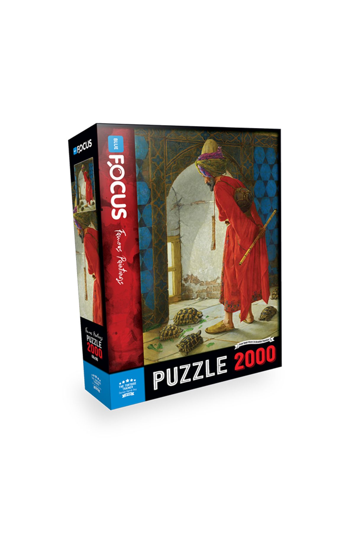 BF339 پازل 2000 Piece - مربی لاک پشت  ایران ریچ کیدز | Blue Focus