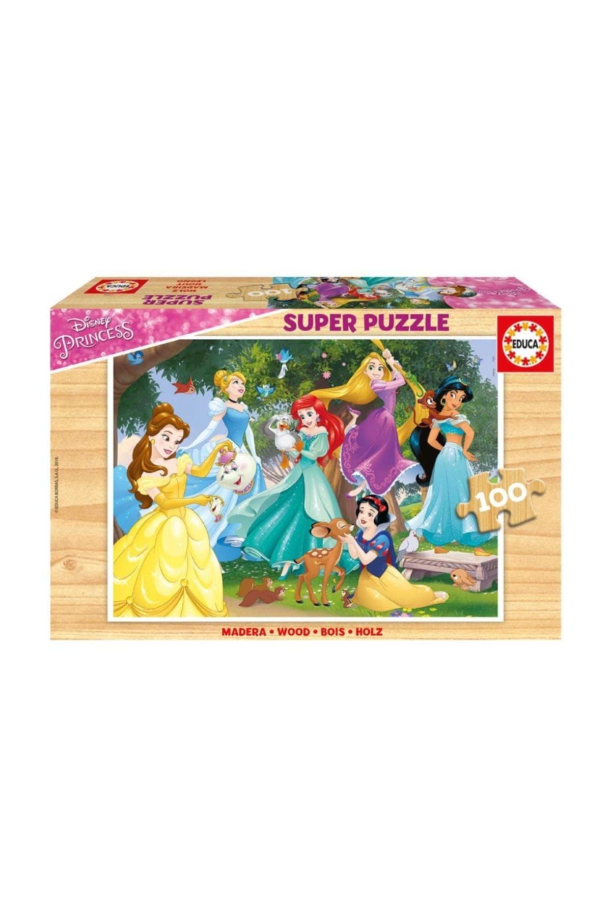 17628 پازل چوبی 100 تکه Princesses مردانه|زنانه ایران ریچ کیدز | EDUCA