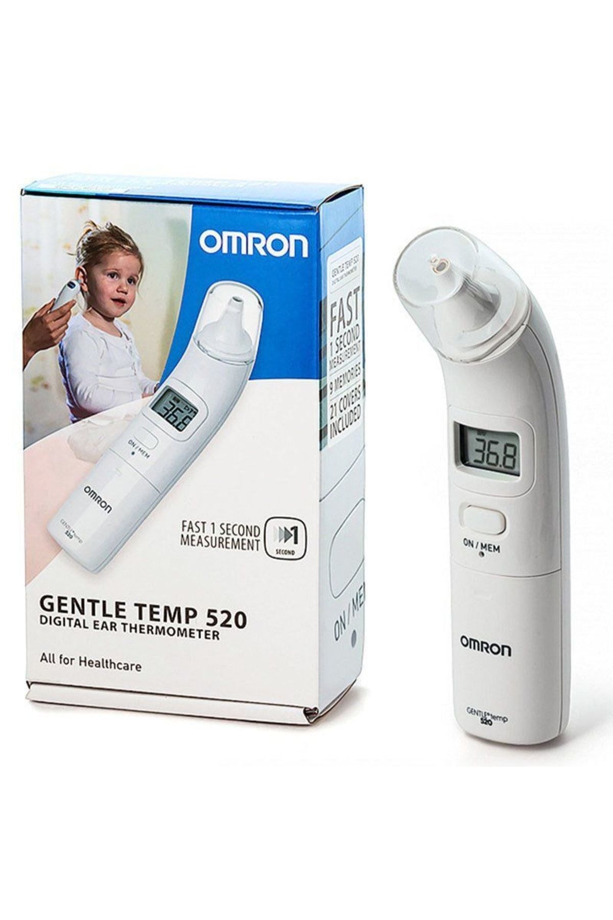 Mc000005 دماسنج گوش با دمای ملایم 520 مردانه|زنانه ایران ریچ کیدز | Omron