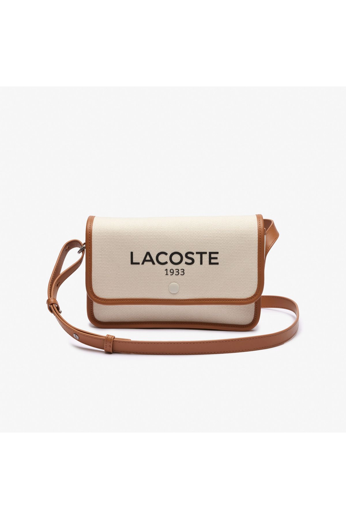 NF4507TD کیف شانه زنانه Heritage Canvas به رنگ بژ زنانه ایران ریچ کیدز | Lacoste