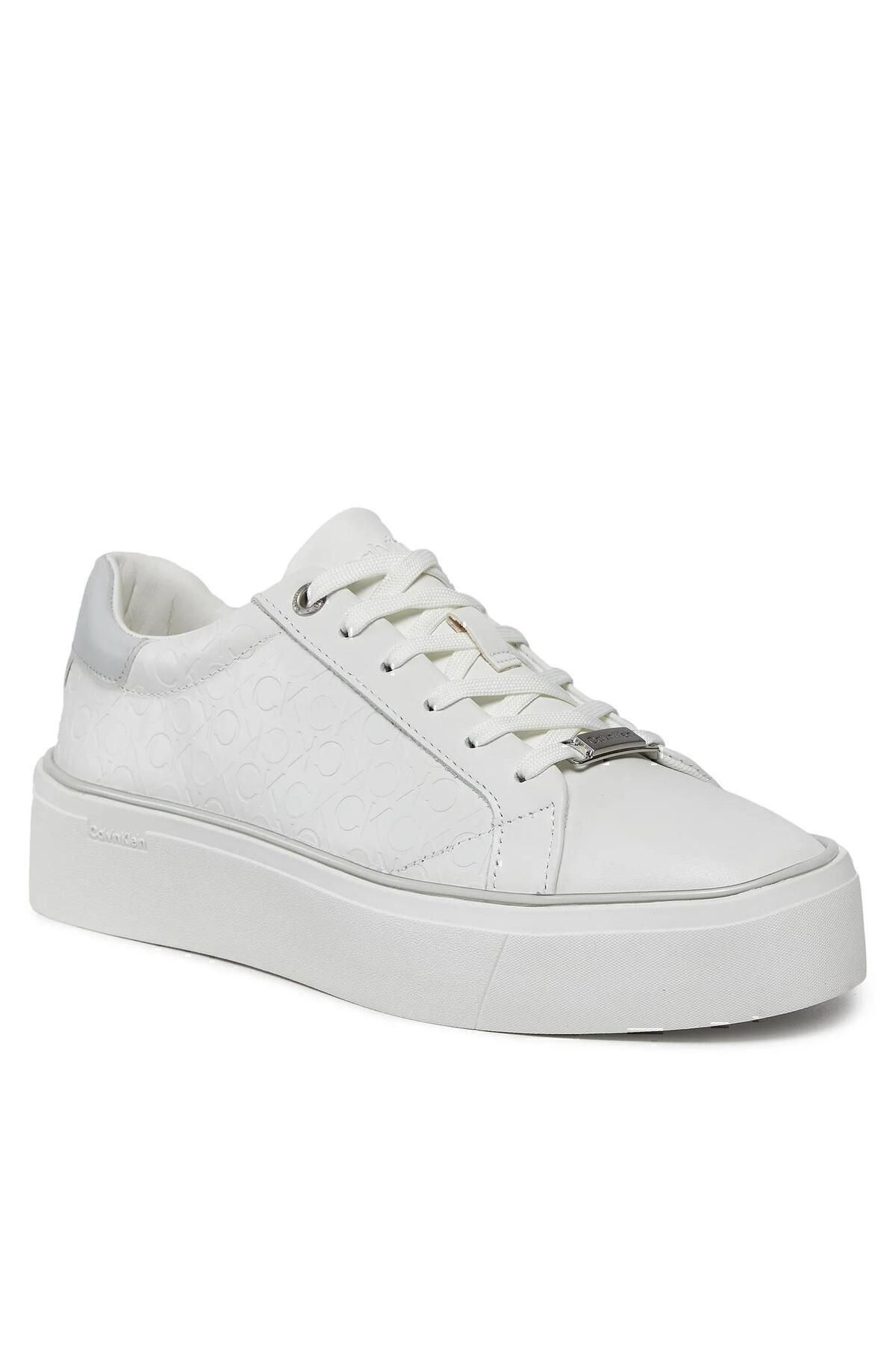 HW0HW018700K9 اسنیکر FLATFORM C LACE UP - MONO MIX زنانه ایران ریچ کیدز | Calvin Klein